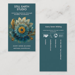 Living Field Mandala Business Card