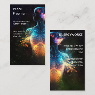 Living Hope Spiritual Energy Business Card