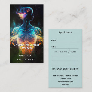 Living Hope Spiritual Energy Business Card
