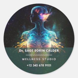 Living Hope Spiritual Energy Classic Round Sticker