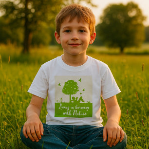 Living In Harmony In Nature T-Shirt