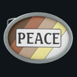 Living in Peace- Racial Harmony Belt Buckle<br><div class="desc">There are many things that are needed for a society to be good and healthy. Peace and harmony are some of the most important things a good society can have. Do you think peace is the most important thing a society can have? Maybe you think something else is more important......</div>