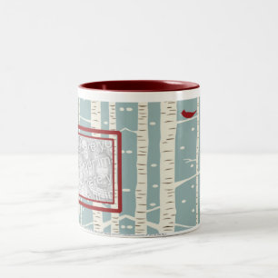 Living in the Birch Trees - Photo Mug