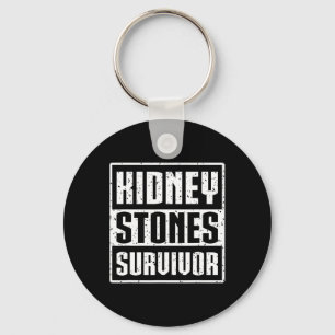 Living Kidney Transplant Patient - Kidney Stones S Key Ring
