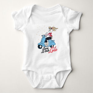 Living La Vida Lola Scooter Graphic Baby Bodysuit