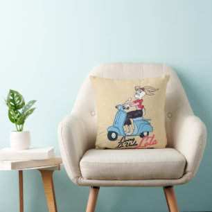Living La Vida Lola Scooter Graphic Cushion