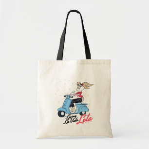Living La Vida Lola Scooter Graphic Tote Bag
