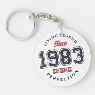 Living Legend 1983 Aged to perfection Key Ring