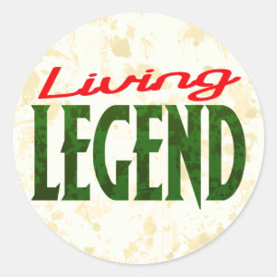 Living Legend Classic Round Sticker