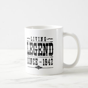 Living Legend Since 1942 Coffee Mug