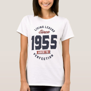 Living Legend Since 1955 Birthday Gift T-Shirt