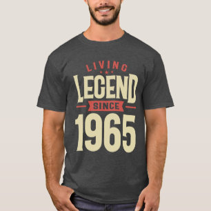 Living Legend Since 1965 58th Birthday T-Shirt