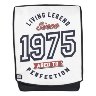 Living Legend Since 1975 Birthday Gift Backpack
