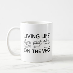 Living Life On The Veg Coffee Mug