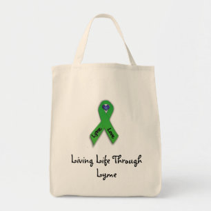 Living Life Through Lyme Tote Bag
