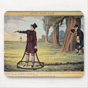 Living Made Easy; duelling apparatus Mouse Pad