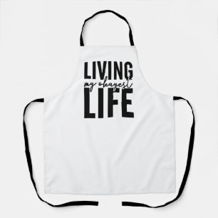 Living My Okayest Life Apron