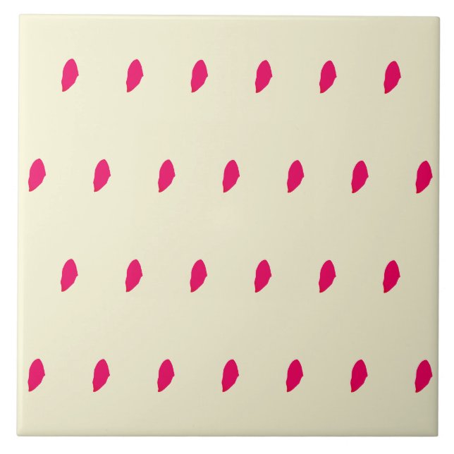 Living nature design ceramic Tile (Front)