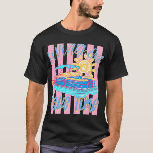 Living On Lake Time T-Shirt