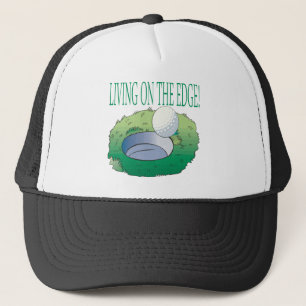 Living On The Edge Trucker Hat