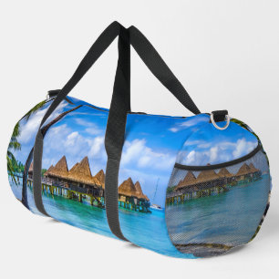 Living on the water duffle bag