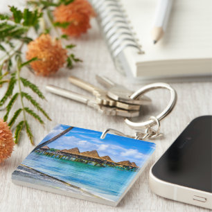 Living on the water key ring