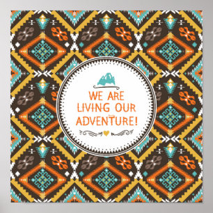 Living Our Adventure Poster