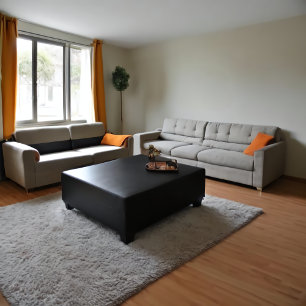 Living room   AI Art Poster