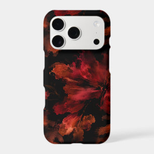 Living Room Dark Floral Blossom Illustration