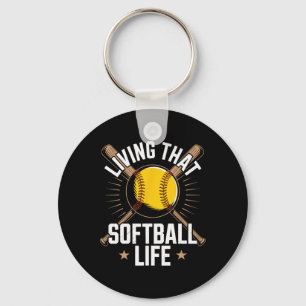 Living That Softll Life Funny Softll Key Ring