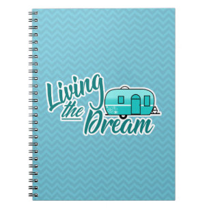Living The Dream Camping Notebook