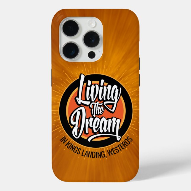 Living the Dream Case-Mate iPhone Case (Back)