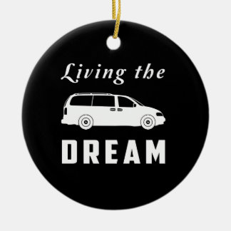 Living the Dream Ceramic Tree Decoration
