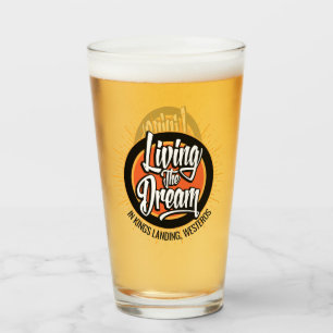 Living the Dream Glass