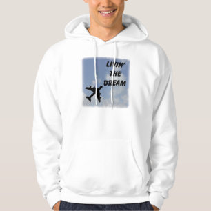 Living The Dream Hooded Clouds Hoodie