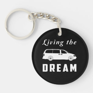 Living the Dream Key Ring