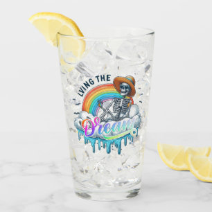 Living The Dream - Skeleton Glass