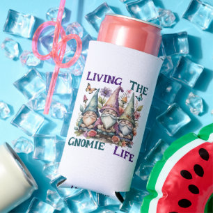 Living The Gnome Life Seltzer Can Cooler