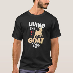 Living The Goat Life Owner Pet Animal Premium T-Shirt