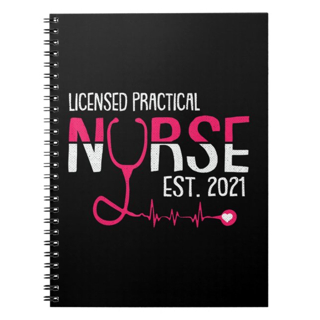 Living The Scrub Life Certified Medical Assistant  Notebook (Front)