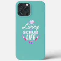 Living The Scrub Life CNA Nurse Healthcare Worker