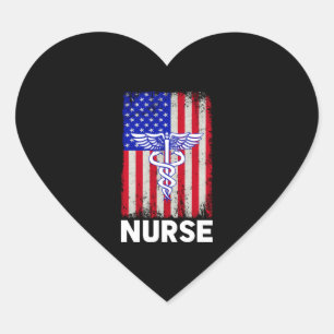 Living The Scrub Life Nurse Heart Sticker