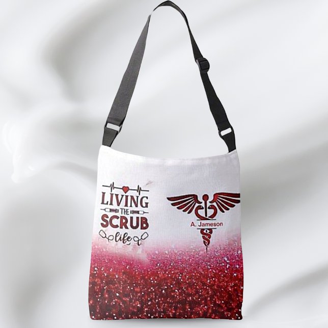 Living the Scrub Life Tote (Creator Uploaded)