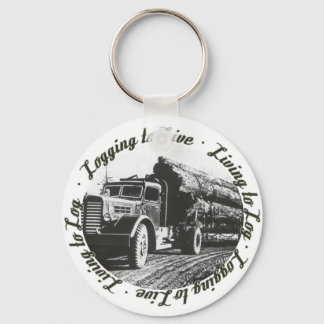 Living to Log, Logging to Live Key Ring