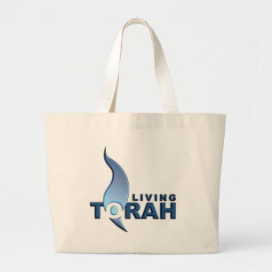 Living Torah Large Tote Bag