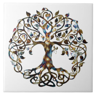 Living Tree Ceramic Tile