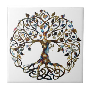 Living Tree Ceramic Tile
