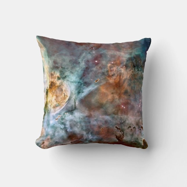 Living Universe Throw Pillow (Front)