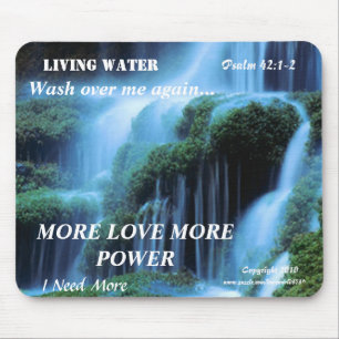Living Water Mousepad. Mouse Pad