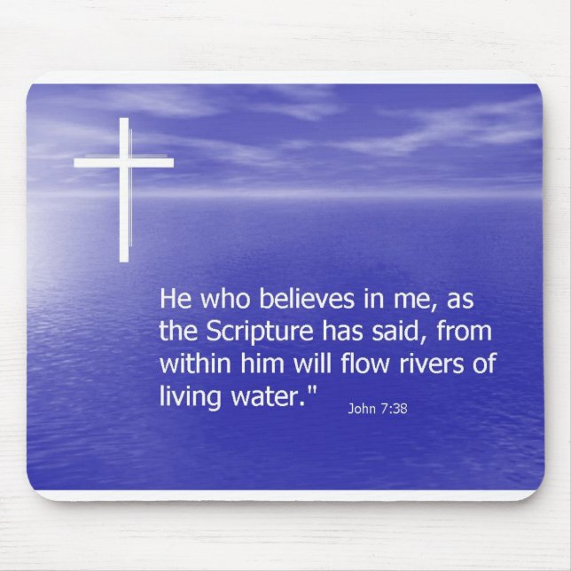 Living Waters Mouse Pad (Front)